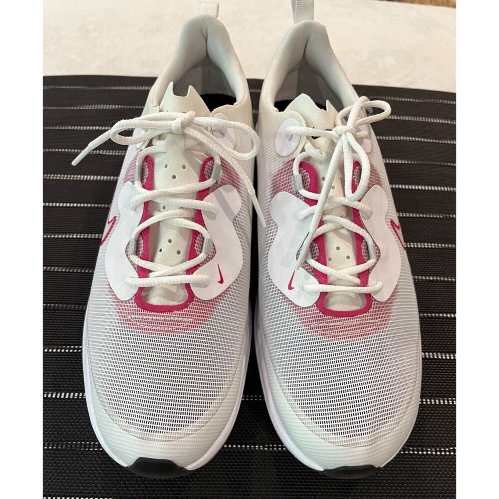 NEW Nike Womens Ace Summerlite Spikeless Golf Shoes sz 9.5 White Pink DA4117-105